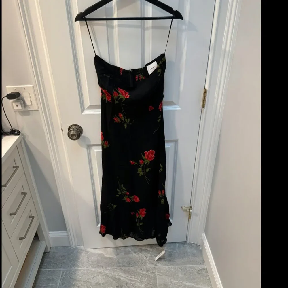 Reformation Dress Arta Dress Le Marais Size 8 - Picture 4 of 6